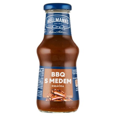 Obrázek ŠETŘÍME JÍDLEM: Hellmann's Barbecue omáčka s medem 250ml