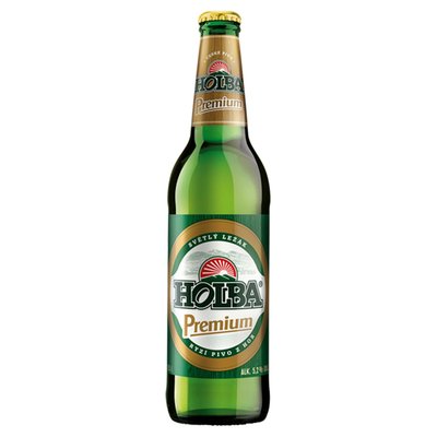 Obrázek ŠETŘÍME JÍDLEM:  Holba Premium pivo světlý ležák 0,5l