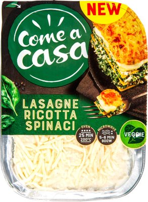 Obrázek Lasagne špenát a ricotta 400g