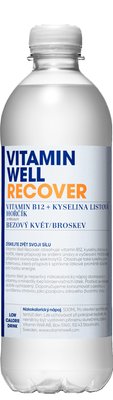 Obrázek Vitamin Well Recover bezový květ/broskev 500ml
