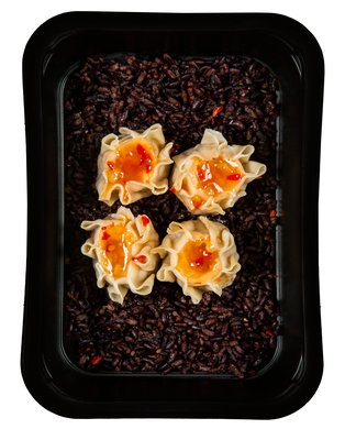 Obrázek ŠETŘÍME JÍDLEM: Chicken Gyoza with Fried rice