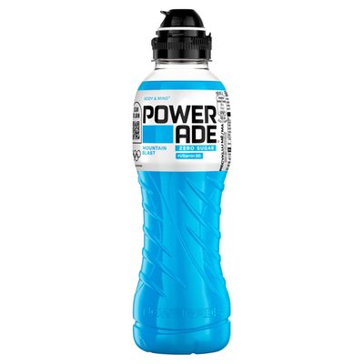 Obrázek Powerade Zero Mountain Blast 500ml