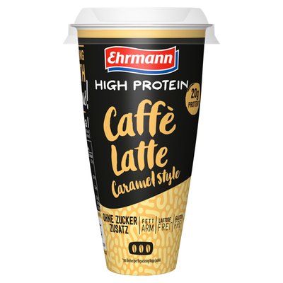 Obrázek ŠETŘÍME JÍDLEM: Ehrmann High Protein Caffé Latte Caramel Style 250ml