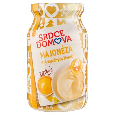 Obrázek ŠETŘÍME JÍDLEM:Srdce domova Majonéza 380ml