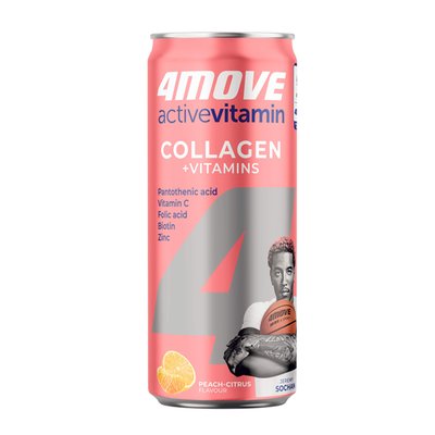 Obrázek 4MOVE Vitamin Water Collagen 0,33l