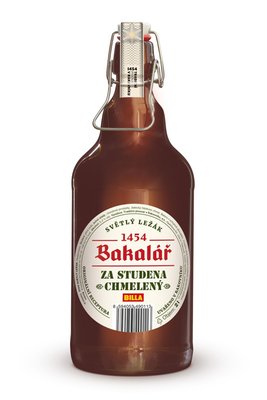 Obrázek ŠETŘÍME JÍDLEM: Bakalář ležák světlý za studena chmelený 2l patentní láhev