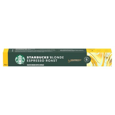 Obrázek ŠETŘÍME JÍDLEM: Starbucks by Nespresso Blonde Espresso Roast - kávové kapsle - 10 kapslí v balení