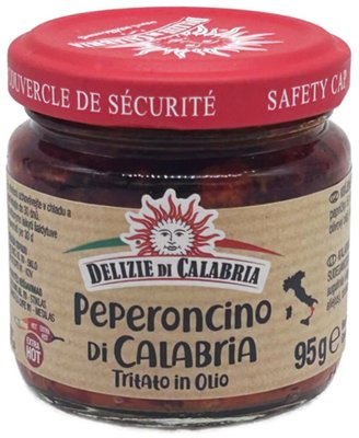 Obrázek Krájené kalábrijské chili v oleji