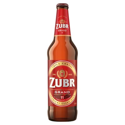 Obrázek ŠETŘÍME JÍDLEM: Zubr Grand pivo světlý ležák