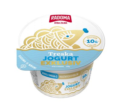 Obrázek Treska jogurt exkluziv 140g