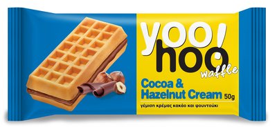 Obrázek ŠETŘÍME JÍDLEM: Vafle s kakaovo-lískooříškovou náplní 50g