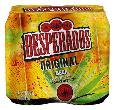 Obrázek Desperados 4x0,33l plech