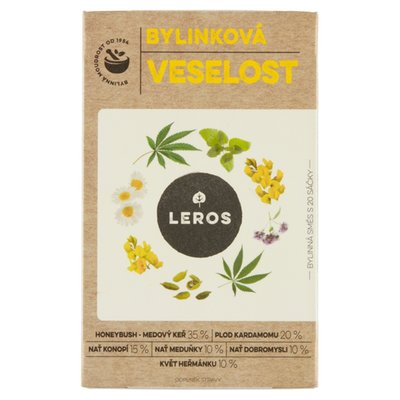 Obrázek Leros Bylinková veselost bylinná směs 20 x 1,8g (36g)
