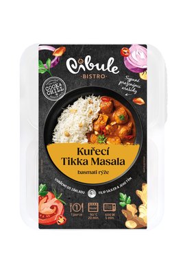 Obrázek Cibule Bistro Kuřecí tikka masala s basmati rýží 375g