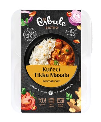 Obrázek Cibule Bistro Kuřecí tikka masala s basmati rýží 375g