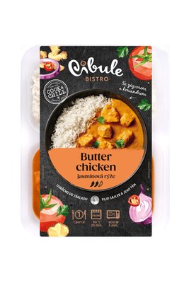 Obrázek Cibule Bistro Butter chicken s jasmínovou rýží 400g