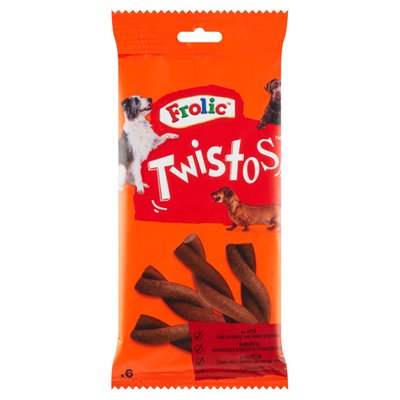 Obrázek ŠETŘÍME JÍDLEM: Frolic Twistos s hovězím 6 ks 105g