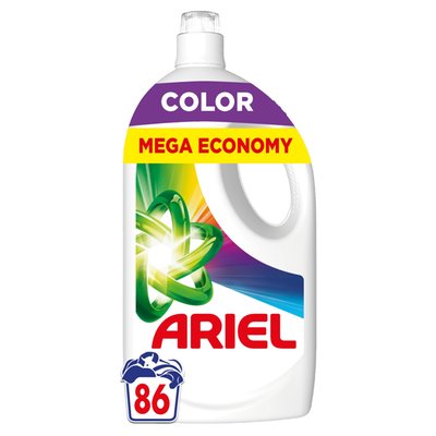 Obrázek Ariel Tekutý Prací Prostředek, 86 Praní, Color