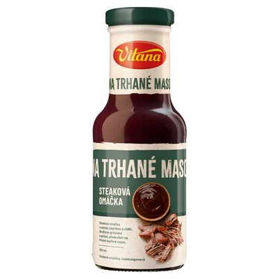 Obrázek Vitana Steaková omáčka na trhané maso 250ml