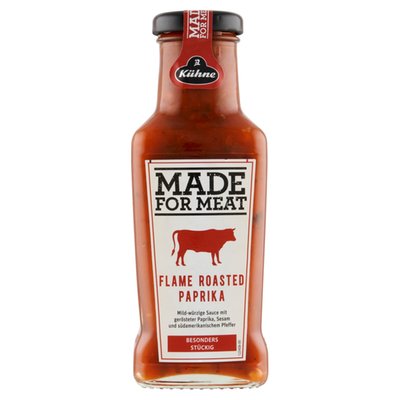 Obrázek Kühne Made for Meat Omáčka s paprikou pečenou na ohni 235ml