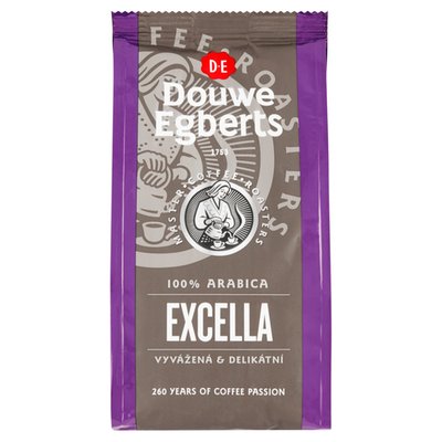 Obrázek ŠETŘÍME JÍDLEM: Douwe Egberts EXCELLA mletá káva 200g
