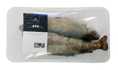 Obrázek ŠETŘÍME JÍDLEM: Pstruh duhový, celý, kuchaný ASC