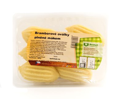 Obrázek Bramborové oválky s mákem