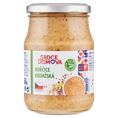 Obrázek Srdce domova Hořčice kremžská 350g