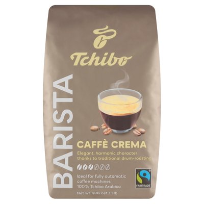 Obrázek ŠETŘÍME JÍDLEM: Tchibo Barista Caffè Crema pražená zrnková káva 500g