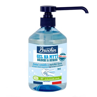 Obrázek Briochin gel na mytí nádobí i rukou 2v1 moře, 500ml