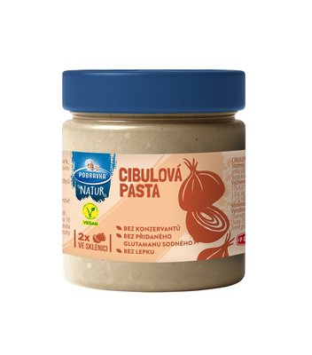 Obrázek ŠETŘÍME JÍDLEM: Podravka Natur Kořenící pasta cibulová 135 g