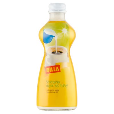 Obrázek ŠETŘÍME JÍDLEM: BILLA Smetana nejen do kávy 250ml