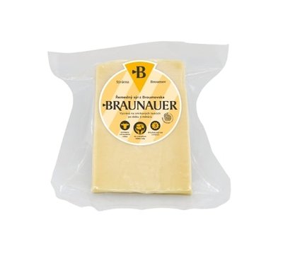Obrázek ŠETŘÍME JÍDLEM: Zrající sýr Braunauer 3 měsíce 150g
