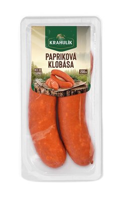 Obrázek ŠETŘÍME JÍDLEM: Papriková klobása 200g