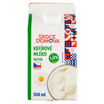 Obrázek ŠETŘÍME JÍDLEM: Srdce domova Kefírové mléko natur 500ml