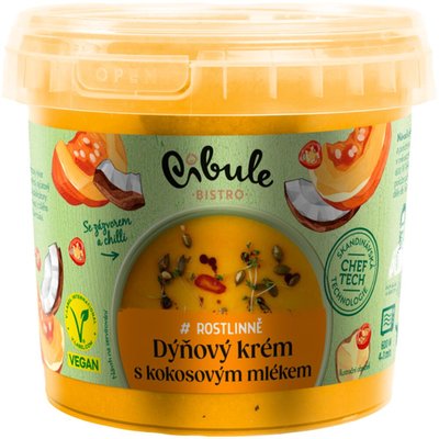 Obrázek ŠETŘÍME JÍDLEM: Cibule Bistro Dýňový krém s kokosovým mlékem 330 g