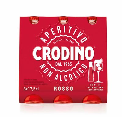 Obrázek Crodino Rosso Tri Pack Soft Drink 3 x 175ml