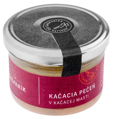 Obrázek ŠETŘÍME JÍDLEM: Kachní játra v kachním sádle 140g