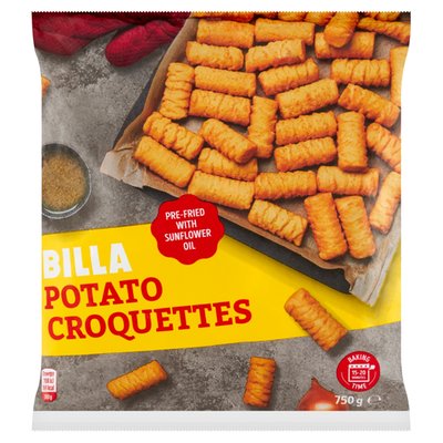 Obrázek BILLA Bramborové krokety předsmažené 750g