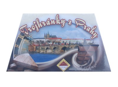 Obrázek ŠETŘÍME JÍDLEM: Trojhránky z Prahy čokoládové 72g