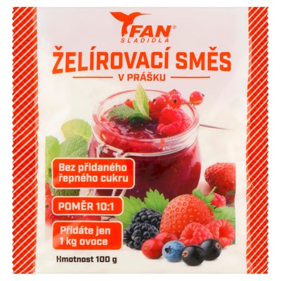 Obrázek FAN Sladidla Želírovací směs v prášku 100g