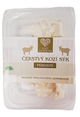Obrázek ŠETŘÍME JÍDLEM: BIO Kozí sýr přírodní 120g
