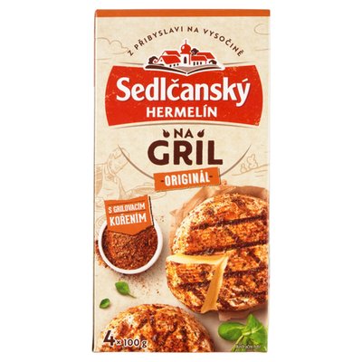 Obrázek ŠETŘÍME JÍDLEM: Sedlčanský Hermelín na gril originál s grilovacím kořením