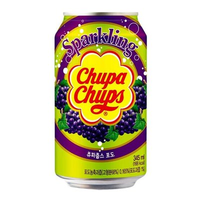 Obrázek Chupa Chups sycená limonáda s příchutí hroznů 345ml