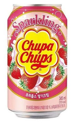 Obrázek Chupa Chups sycená limonáda s příchutí jahody 345ml