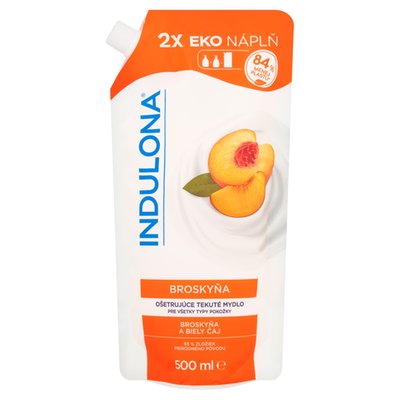 Obrázek Indulona Broskev pečující tekuté mýdlo 500ml