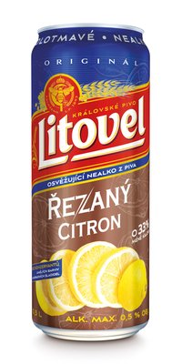 Obrázek ŠETŘÍME JÍDLEM: Litovel Originál nealko černý citron 0,5l