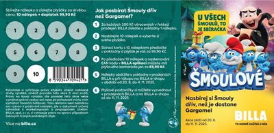 Obrázek Sbírací karta Šmoulové