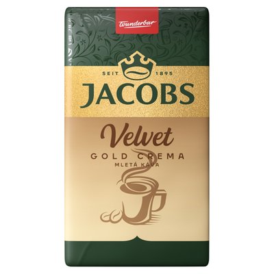 Obrázek Jacobs Velvet Gold Crema mletá káva 250g