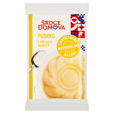 Obrázek Srdce domova Puding s příchutí vanilky 37g